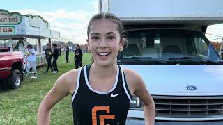 Chagrin Falls Gabby Byrne qualifies for state meet [upl. by Teak]