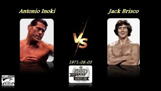 19710805 Antonio Inoki vs Jack Brisco  JWA [upl. by Haldis]