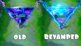 Lancelot Zodiac Pisces Revamped VS OLD Skill Effects MLBB [upl. by Eiznekcm]