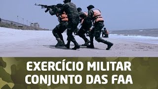 EXERCÍCIO MILITAR CONJUNTO DAS FAA [upl. by Woodcock]