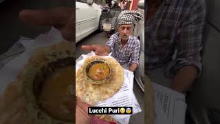 Lucchi Puri😵🥵 Indian street food [upl. by Haydon]