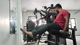 Leg Curl Leg extension  Target Muscles Back and Front of thighs [upl. by Lancelot]