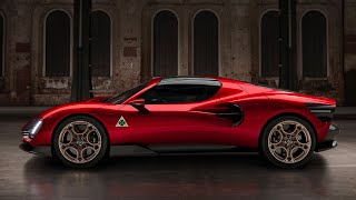 Alfa Romeo 33 Stradale  New Italian Supercar [upl. by Andel]