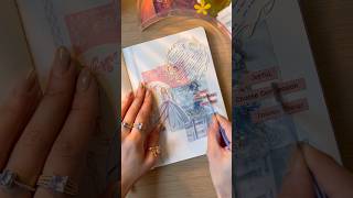 ASMR aesthetic✨scrapbook artjournal shortsviral fyp asmr craftideas [upl. by Nahpets201]