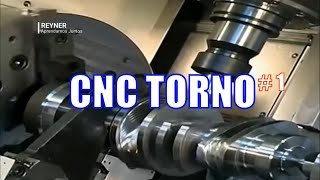 Máquina CNC Torno Trabajo Compilación Tecnología moderna ENRUTADOR lathe CNC tech tecnología [upl. by Zebadiah]