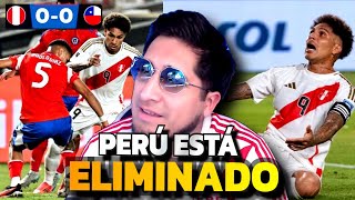 😭FANODRIC HABLA DEL PERÚ 0  0 CHILE❌❌ ADIÓS MUNDIAL [upl. by Aseen]