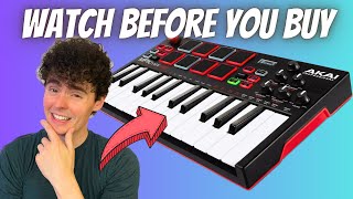 AKAI Professional MPK Mini Play – USB MIDI Keyboard Controller With a Built in Speaker Review [upl. by Jacquie]