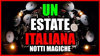 Gianna Nannini  Edoardo Bennato  Un Estate Italiana  Notti magiche  Drum Cover 2021  Euro 2020 [upl. by Tamar603]