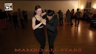 Adolfo Indacochea amp LaSophia  social dancing  MAMBO ALL STAR [upl. by Nnaycart]