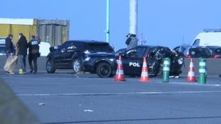 Coursepoursuite à Paris 2 policiers tués par un chauffard ivre [upl. by Nagek5]