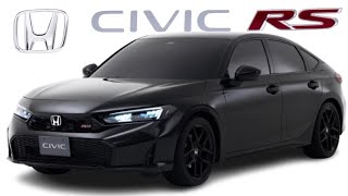 Honda Civic RS Revealed and Will Sit Under the Type R [upl. by Snave]