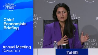 Chief Economists Briefing  Davos 2024  World Economic Forum [upl. by Kahaleel]