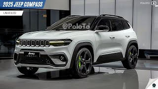 New 2025 Jeep Compass Unveiled  to be a competitive choice in its segment [upl. by Ainelec]