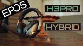 EPOS H3PRO Hybrid Headset Review  That Sound [upl. by Hgielyak]