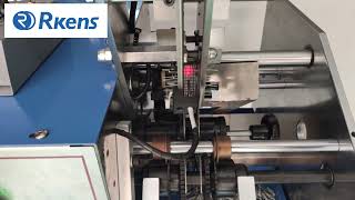 Loose resistors lead vertical forming machine with vibration bowl [upl. by Kcirdled]