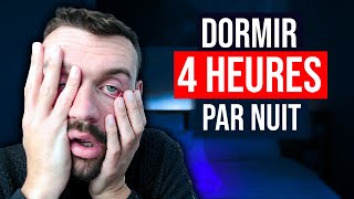 DORMIR 4H Par NUIT et TRAVAILLER 16H Par JOUR [upl. by Noach]