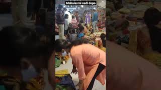 Mahalaxmi saree depo fursungi market [upl. by Airotkiv]