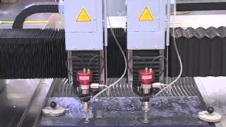 Waterjet cutting machine [upl. by Nwahsal770]