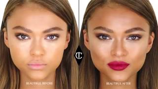 Old Hollywood Glamour Makeup Tutorial  Charlotte Tilbury [upl. by Enicnarf206]