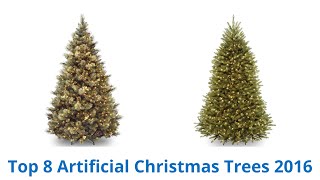 8 Best Artificial Christmas Trees 2016 [upl. by Rieger416]