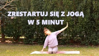 Joga w 5 minut  Reset dla Ciała i Umysłu [upl. by Naeloj]