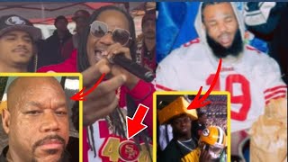 J DIGGS CALLS OUT WACK💯4 DUCKING HIM IN LIT PERFORMANCE49ERS🆚 PACKERS PLAYOFF GAME GAME LIL WAYNE [upl. by Fein]