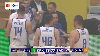 Marko Ramljak seals the win for Zadar Krka – Zadar 2112024 [upl. by Nyltiac]