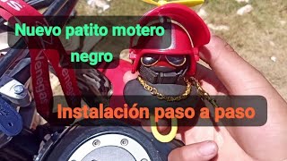 El nuevo dueño de la moto 🏍️ cómo instalar el patito motero 🏍️paso a paso rápido y sencillo [upl. by Ellenad]