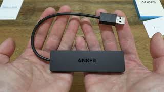 Anker 4Port Ultra Slim USB 30 Data Hub [upl. by Blair]