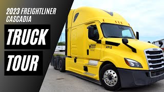 2023 Freightliner Cascadia Truck Tour [upl. by Sisxela]