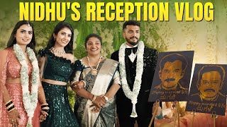 Reception ❤️  Full Emotional 🥹  Nikhil Nisha Vlogs nikhilnishavlogs wedding madhugowda [upl. by Adlen]