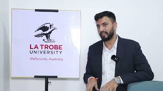 Hitesh Bajaj  Sr Recruitment amp Conversion Officer  LA Trobe University  360 Education Fair [upl. by Ellezig]