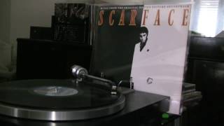 Scarface soundrtack  Push it to the limit Vinyl Rip HQ [upl. by Trometer639]