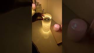 Rechargeable Crystal touch lamp with remote [upl. by Mahtal]