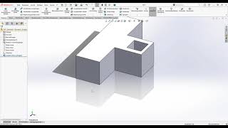 Bewegungsanalyse mit SOLIDWORKS Motion  Teil 1 Erstellung des Roboter Modells [upl. by Elfrida]