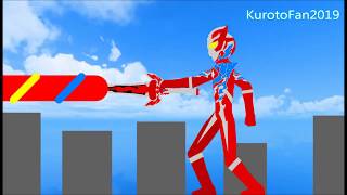 Pivot Ultraman Taiga Tri Storiums Tri Storium Burst トライストリウムバースト [upl. by Storfer]