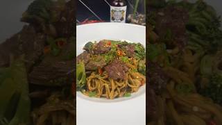 Beef amp Broccoli Stir Fry Noodles 🍜 [upl. by Pardner]