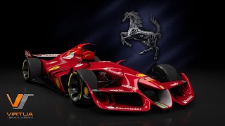 EXCLUSIVE  Ferrari F1 Concept  Assetto Corsa [upl. by Arbmahs220]