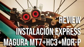 Magura MT7HC3MDRP Cambiando frenos  Impresiones Iniciales y Mini instalacion [upl. by Labana538]