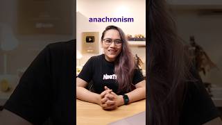 What is an ANACHRONISM 🤔 learnwithlyqa englishlanguage wordoftheday [upl. by Kcirred]