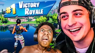 Trolling Ishowspeed in OG FORTNITE [upl. by Rubenstein246]