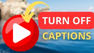 How to TURN OFF Captions or Subtitles on YouTube Shorts  NEW 2024 [upl. by Colb]