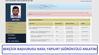 MÃœJDE BEKÃ‡Ä°LÄ°K ALIMI BAÅLADI BEKÃ‡Ä°LÄ°K BAÅVURUSU NASIL YAPILIR GÃ–RÃœNTÃœLÃœ ANLATIM [upl. by Anhavas]