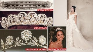 The Queen agreed for Meghan Markle could wear Spencer Tiara worn by Diana on wedding day [upl. by Lathe]