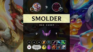 Smolder ADC vs Ornn  KR Master Patch 1410 [upl. by Yelnik679]