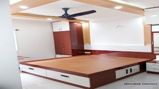 Master Bedroom Wardrobe Designs  Woodlab Interiors  Best Interior Designers in Bangalore [upl. by Gerrald]