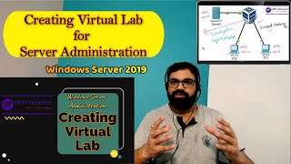 Creating Virtual Lab  Windows Server 2019 Installation  Windows Server Administration in Hindi [upl. by Lednem519]