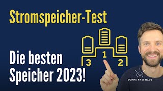 Speicher Testsieger 2023 Die besten Speicher für Photovoltaik 2023 HTWStudie [upl. by Akenat781]