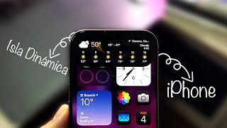 Las Mejores apps para la Isla Dinámica del iPhone con iOS 18 [upl. by Lehet]