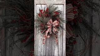 Christmas Greenery All Around Wreath [upl. by Akenom]